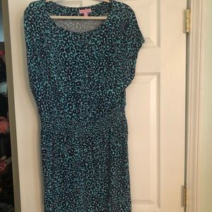 Lilly Pulitzer animal print dress XL